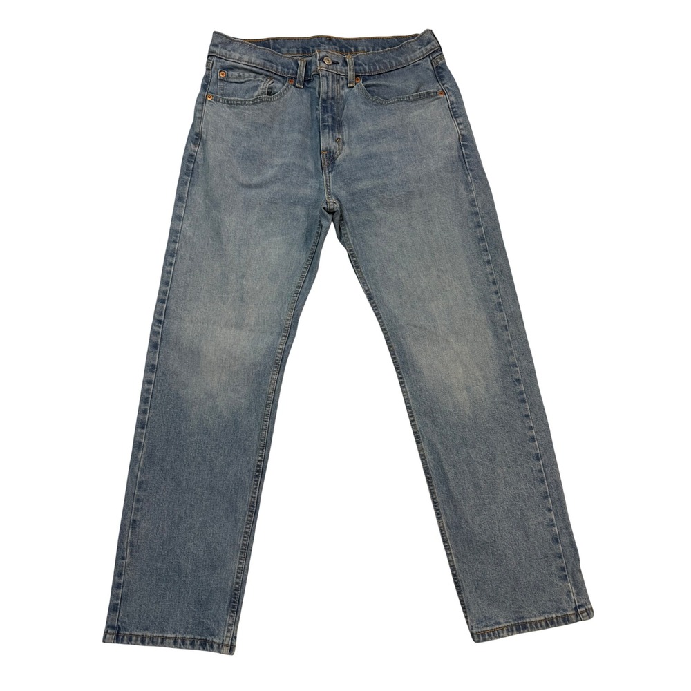 Levi's 505‎ Regular Fit Jeans Mens 34x30 Blue Excellent Straight Leg Denim